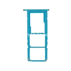 Sim Card Tray Metallic Blue Samsung SM-M115 M11 Ori