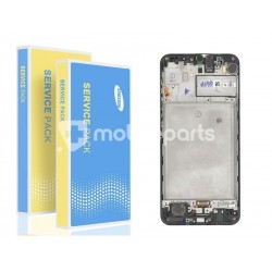 Display Touch + Frame Black Samsung SM-M217 M21s Ori