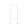 Sim Card + Micro SD Tray Pearl White Samsung SM-M307 M30s