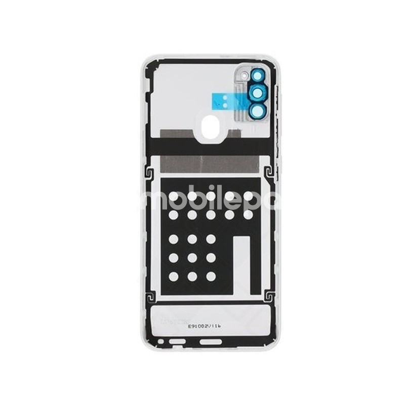 Rear Cover Pearl White + Camera Lens Samsung SM-M307 M30s