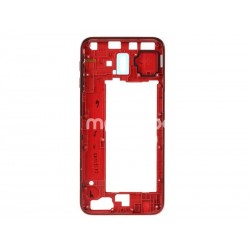Middle Frame Red Samsung SM-J610 J6+