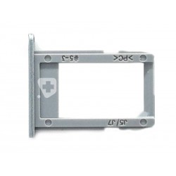 Supporto Sim Card Silver-Blue Samsung SM-J530