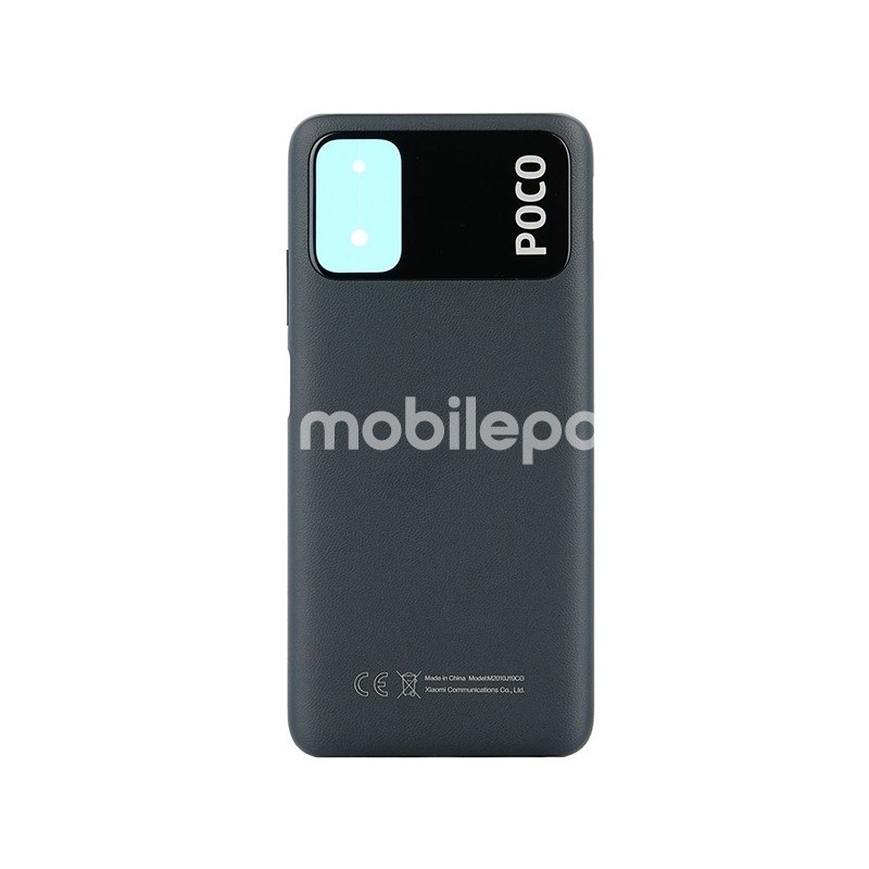 Rear Cover Black Xiaomi Poco M3 Ori