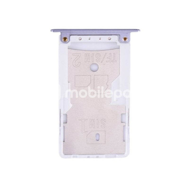 Dual Sim + Micro SD Card Tray White Xiaomi Redmi Note 4X