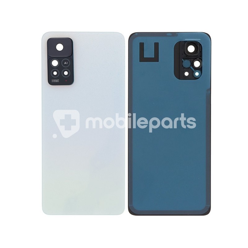 Rear Cover Polar White Xiaomi Redmi Note 11 Pro 4G No Logo