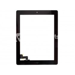 Touch Screen Nero + Biadesivo + Tasto Centrale Completo Ipad 2