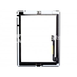 Touch Screen Bianco + Adesivo + Tasto Home Completo iPad 3 No Logo