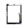 Touch Screen Bianco + Adesivo + Tasto Home Completo iPad 3 No Logo