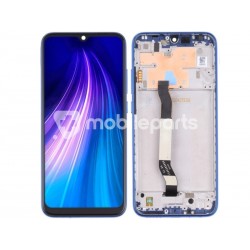 Display Touch + Frame Neptune Blue Xiaomi Redmi Note 8 - Redmi Note 8 2021 (IPS)
