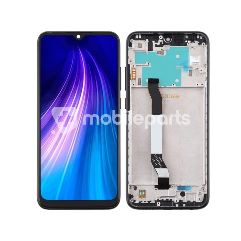 Display Touch + Frame Space Black Xiaomi Redmi Note 8 - Redmi Note 8 2021 (IPS)