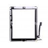 Touch Screen Bianco + Tasto Home Completo + Adesivo iPad 4