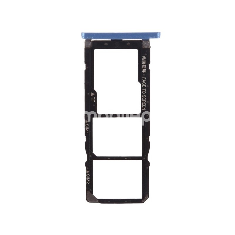 Sim Card + Micro SD Tray Blue Xiaomi Redmi S2