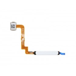 Fingerprint Sensor Flex Cable Pebble White Xiaomi Redmi 10 4G