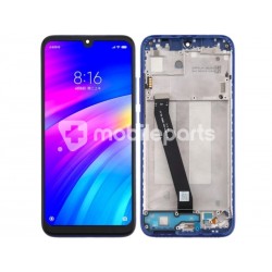 Display Touch + Frame Blue Xiaomi Redmi 7 (IPS)