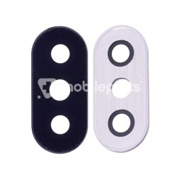 Rear Camera Lens + Frame Black Xiaomi Redmi 6 Pro - Mi A2 Lite