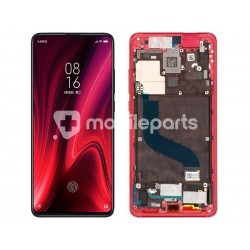 Display Touch + Frame Red Xiaomi Mi 9T - Mi 9T Pro (OLED)