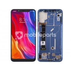 Display Touch + Frame Blue Xiaomi Mi 8 (OLED)