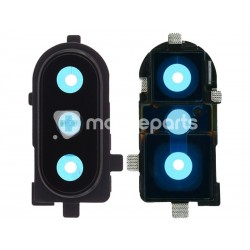 Rear Camera Lens + Frame Black Xiaomi Mi 8