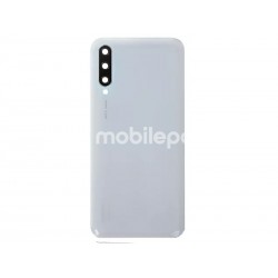 Rear Cover White + Camera Lens Xiaomi Mi A3 No Logo