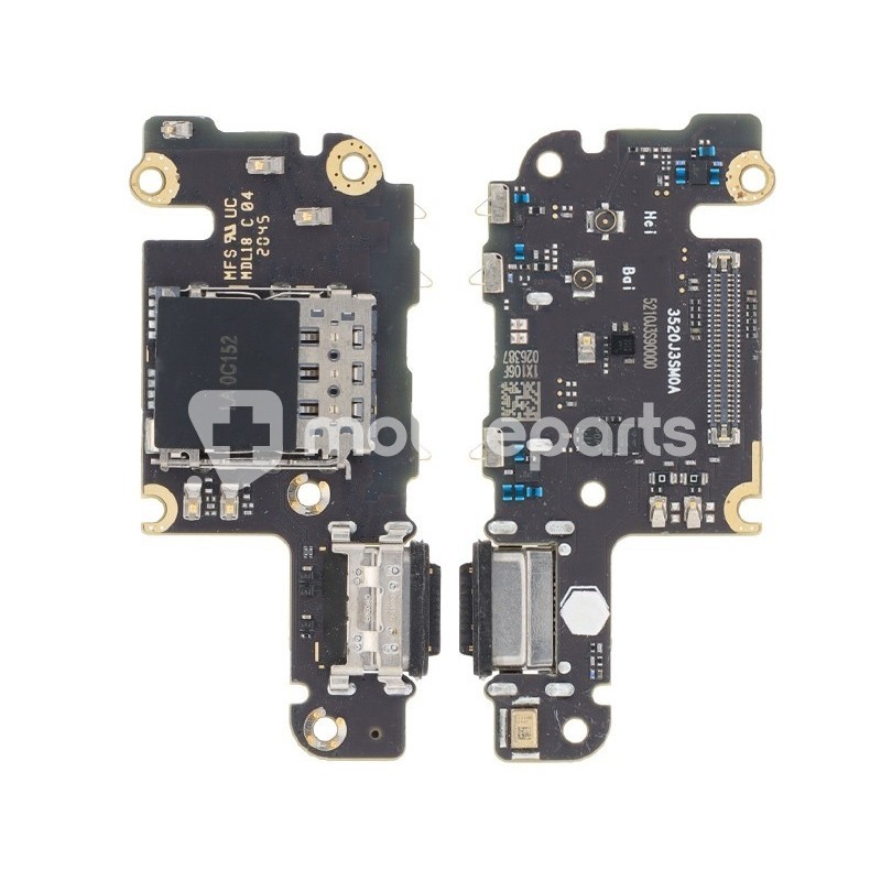 Charging Connector + Board Xiaomi Mi 10T  - Mi 10T Pro 5G (PULLED)