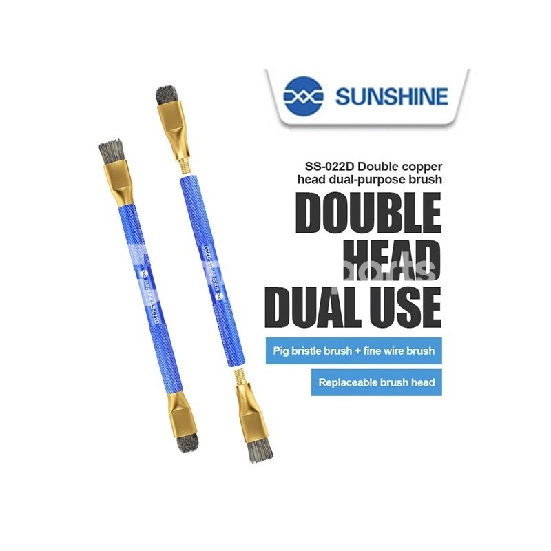 SUNSHINE SS-022D Double Copper Head Dual-Purpose Brush