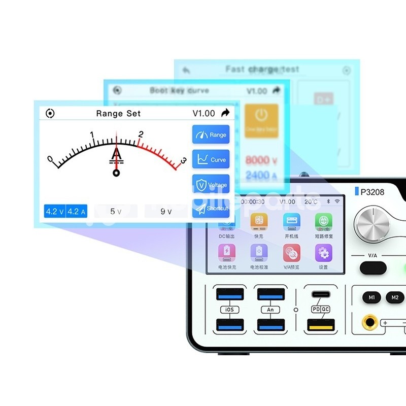 AIXUN P3208 + Set Cable iPhone 7 - 16 Pro Max