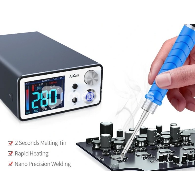Aixun T3B Soldering Station + Handle T210 + 3 Tips