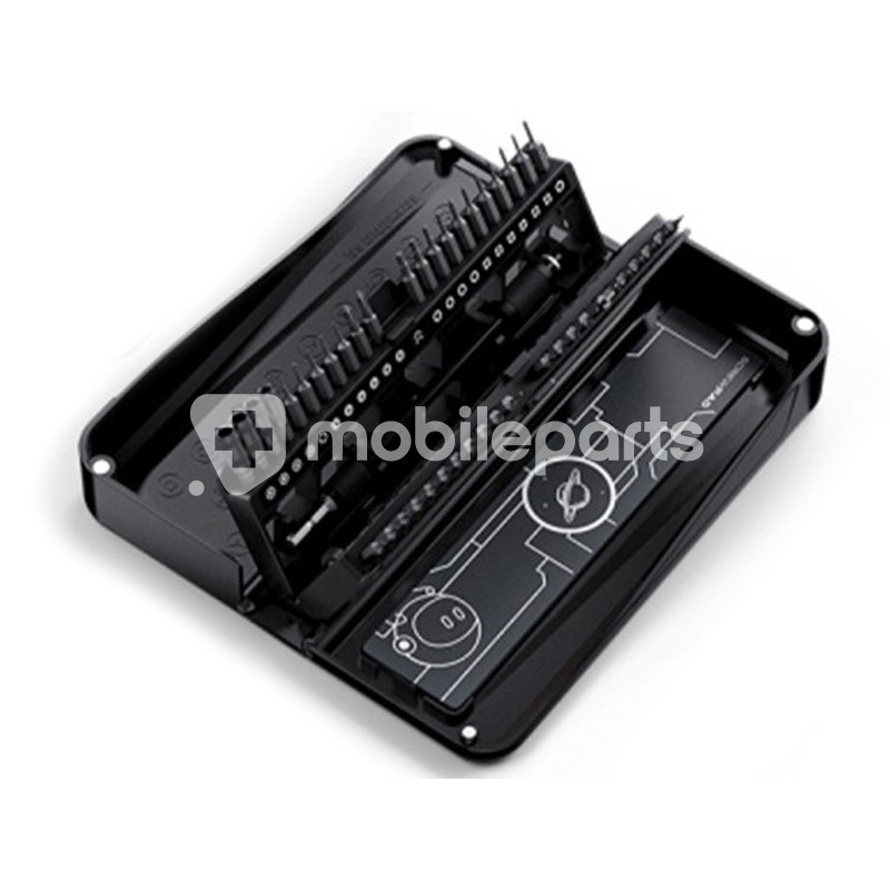 JAKEMY JM-8180 Magnetic Screwdriver Set 47 In 1 Black