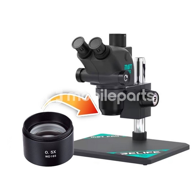 0.5X Lens For SM Series Stereo Microscopes (48mm)