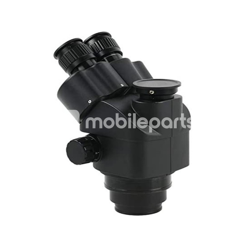 Trinocular Microscope Head Silver 7X-45X