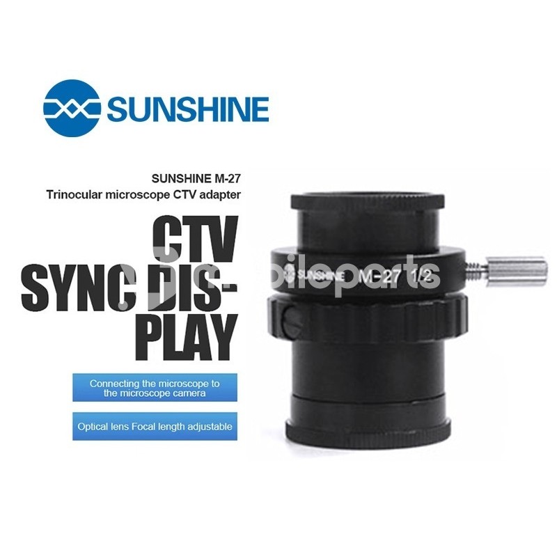Sunshine M-27 Universal Microscope CTV Adapter 1/2