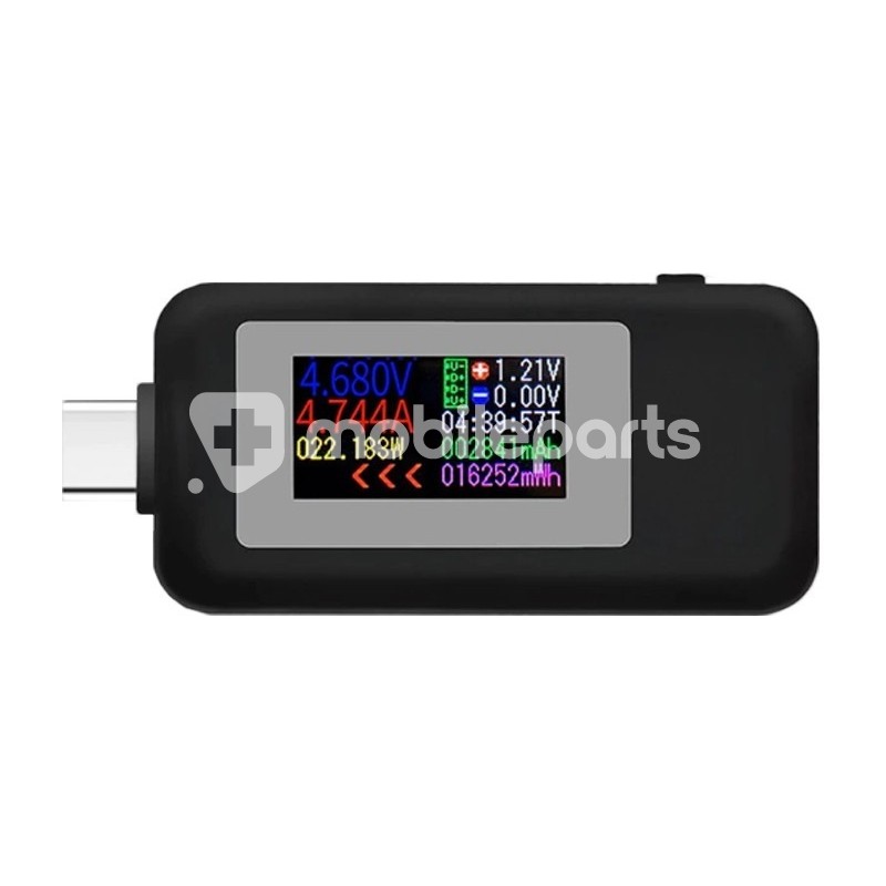 10 in 1 DC Type-C Color Display USB Tester