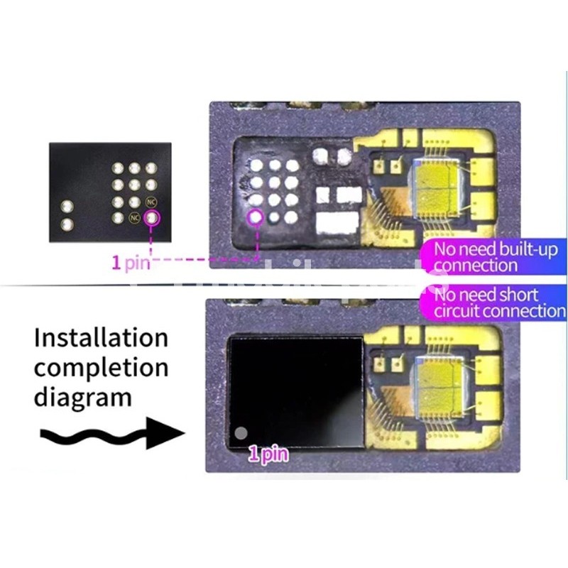 JCID Face ID Chip Romeo iPhone Serie X - 12 Pro Max
