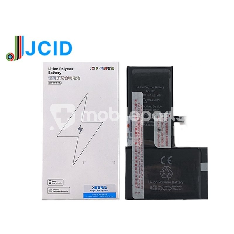 JCID Battery iPhone X High Capacity 3100mAh