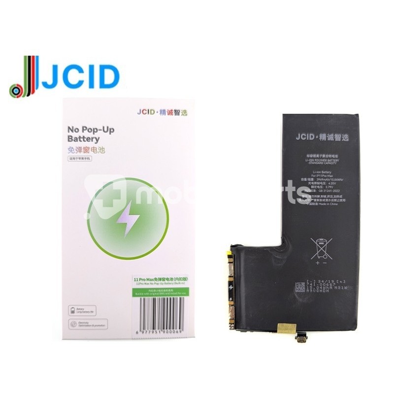 JCID Battery 3969 mAh iPhone 11 Pro Max No POP-UP No Board