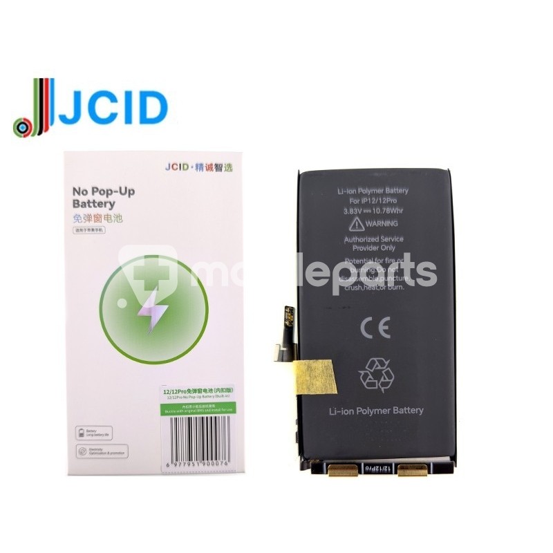 JCID Battery 2815 mAh iPhone 12 - 12 Pro No POP-UP No Board