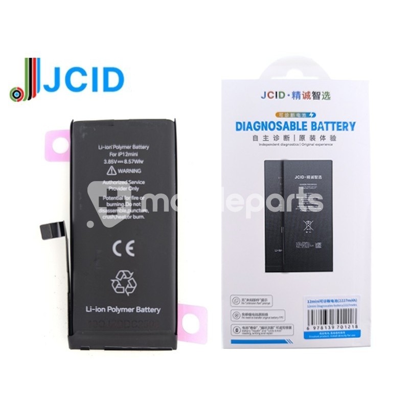 JCID Battery 2227 mAh iPhone 12 Mini Diagnosable