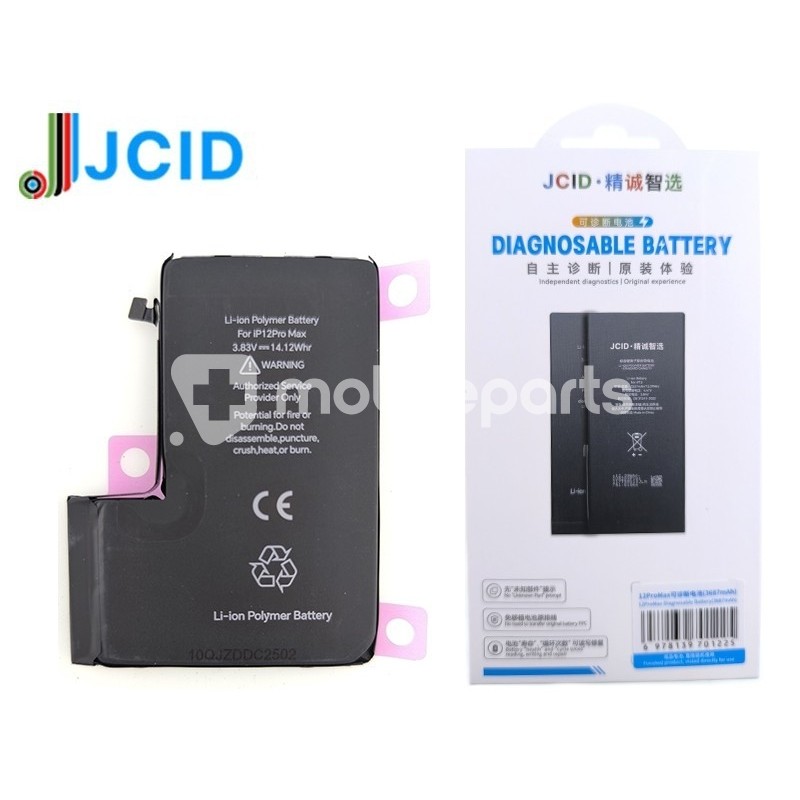 JCID Battery 3687 mAh iPhone 12 Pro Max Diagnosable