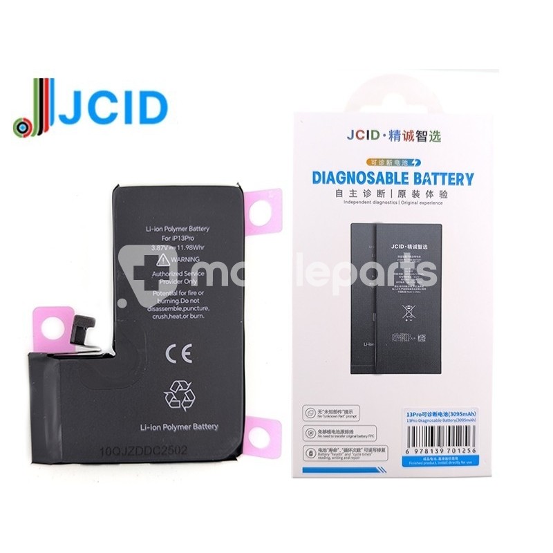 JCID Battery 3095mAh iPhone 13 Pro Diagnosable