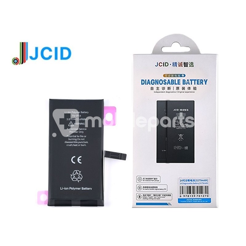 JCID Battery 3279mAh iPhone 14 Diagnosable