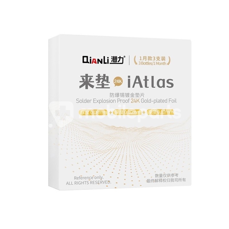 Qianli iAtlas 24k Gold Spacers Plated Motherboard Solder Foil