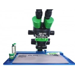 Relife RL-004T Aluminum Base + Sliding Microscope Support