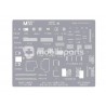 MaAnt BGA Reballing Stencil iPhone 6s - 15 Pro Max