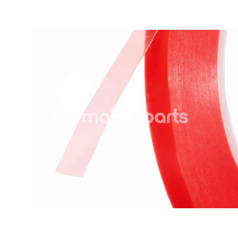Red Acrylic Double - Sided Tape 1mm 25 MT
