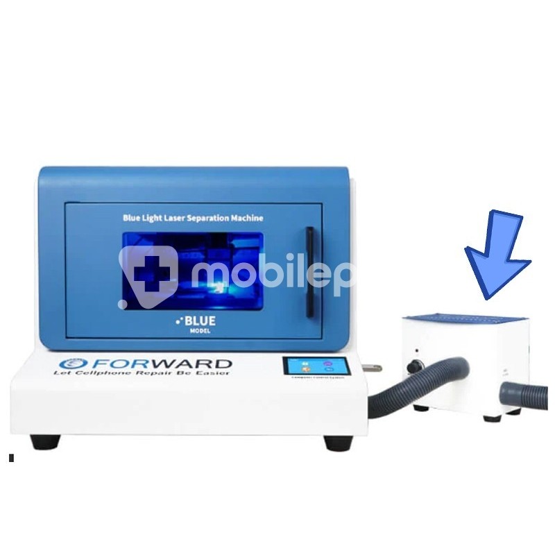 High Flow Air Purifier Blue Laser Machine