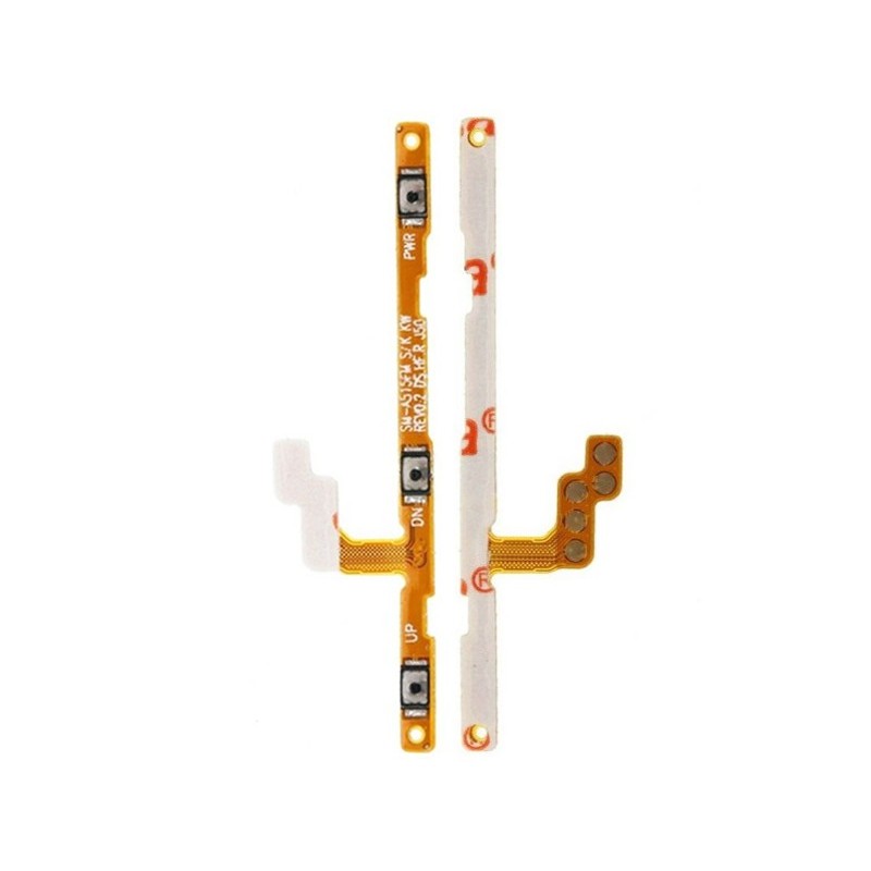 Power On + Volume Flat Cable Samsung SM-A515 A51 Ori