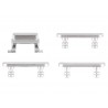 Kit Tasti Esterni Silver iPhone 7