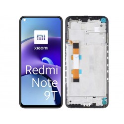 Display Touch + Frame Nightfall Black Xiaomi Redmi Note 9T (IPS)