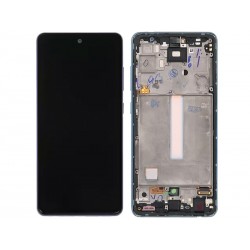 Display Touch + Frame Blue Samsung SM-A525 - A526 A52 Ori