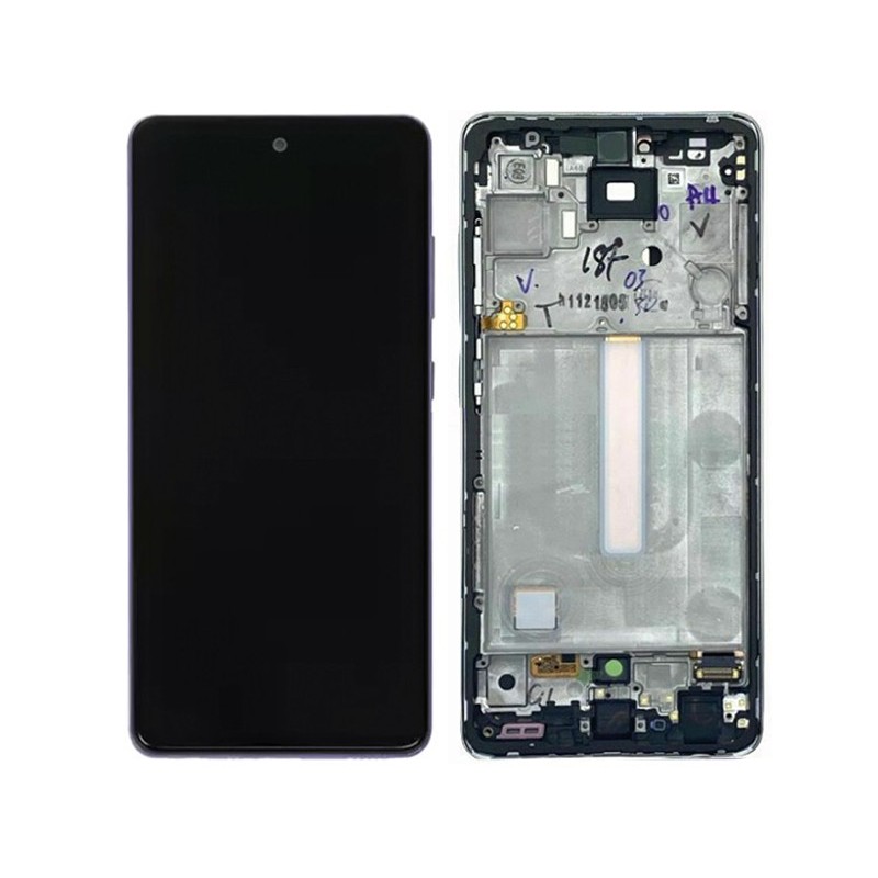 Display Touch + Frame White Samsung SM-A525 - A526 A52 Ori